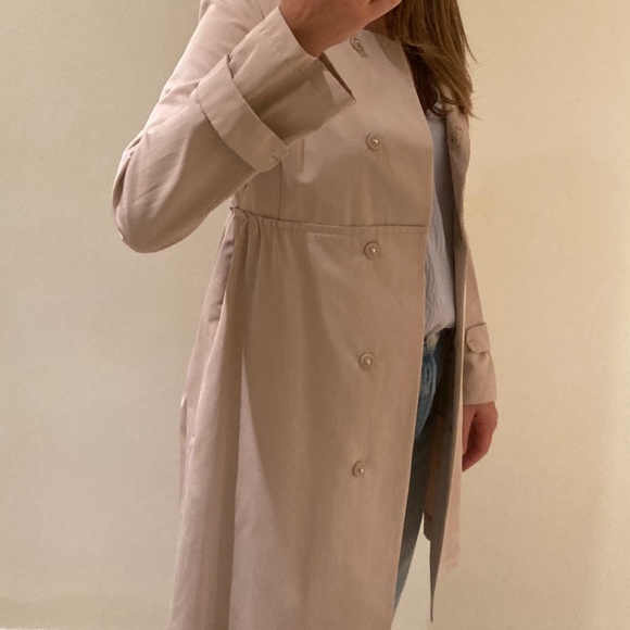 NEW Trench Coat MAX and Co (by MaxMara) with removable padded lining Size US6 - Picture 8 of 17